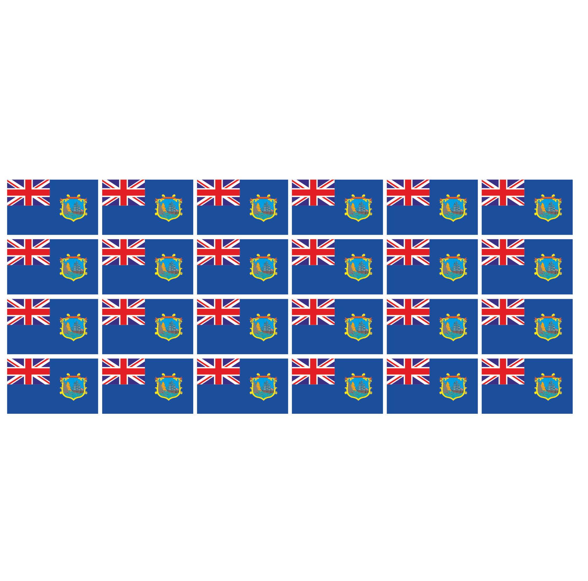 INDIGOS UG® Namensaufkleber Sticker - Flagge glatt - Land